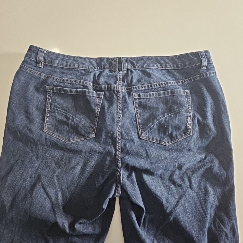 Daisy Fuentes Womens Size 16W Wide Leg Jeans - Picture 8 of 10